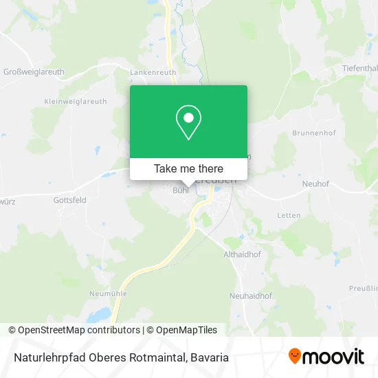 Карта Naturlehrpfad Oberes Rotmaintal