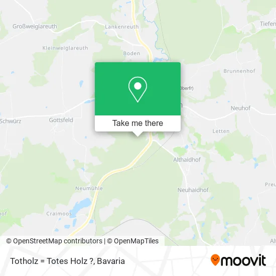 Карта Totholz = Totes Holz ?