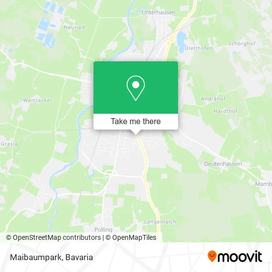 Карта Maibaumpark