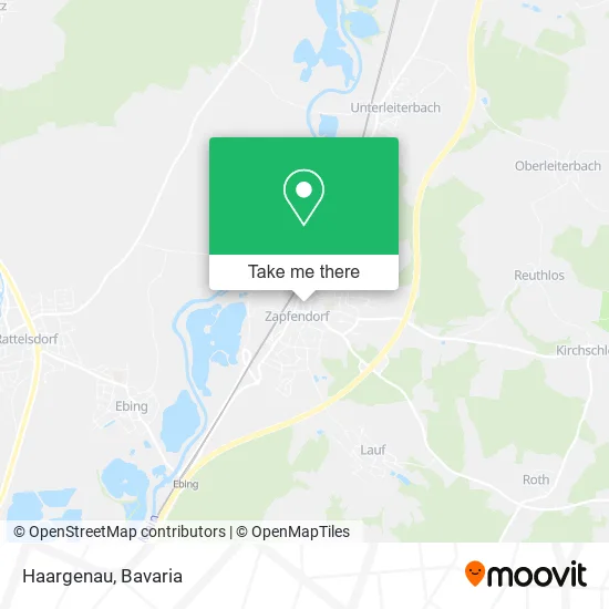 Карта Haargenau