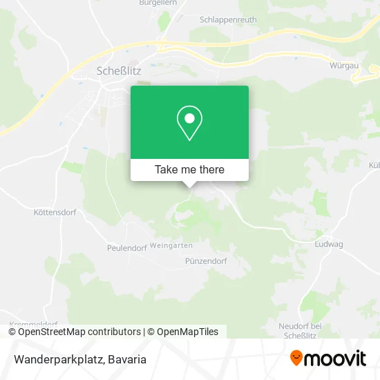 Карта Wanderparkplatz