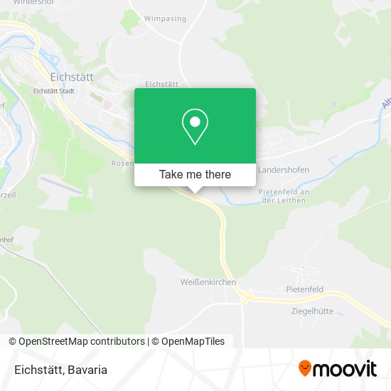 Eichstätt map