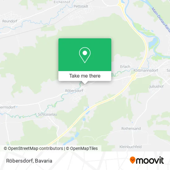 Карта Röbersdorf