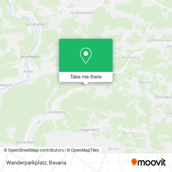 Карта Wanderparkplatz