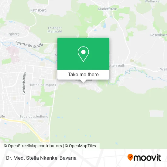 Dr. Med. Stella Nkenke map