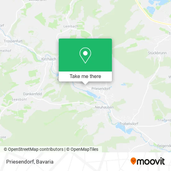 Карта Priesendorf
