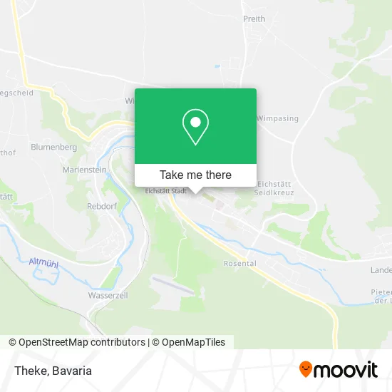 Карта Theke