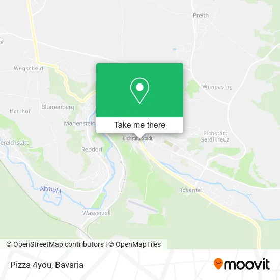 Карта Pizza 4you