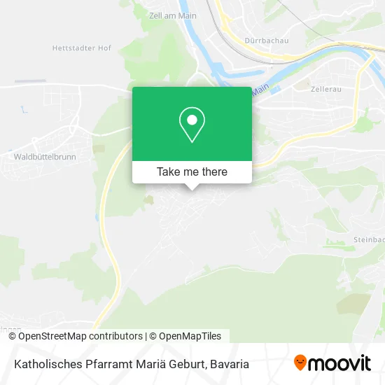 Katholisches Pfarramt Mariä Geburt map