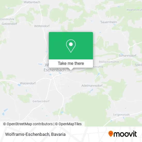 Карта Wolframs-Eschenbach