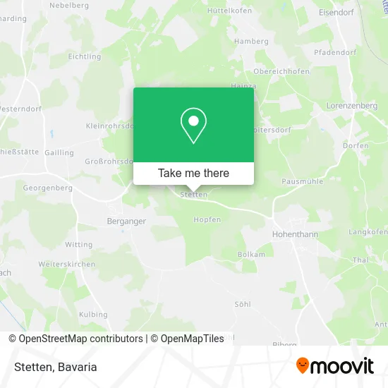 Карта Stetten