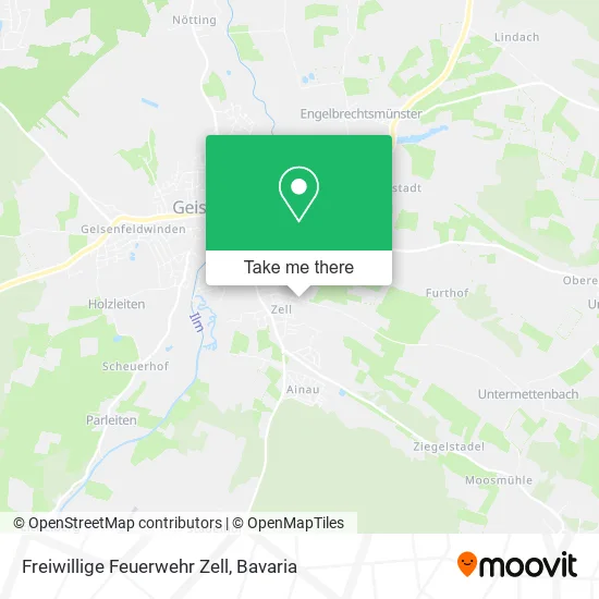 Карта Freiwillige Feuerwehr Zell