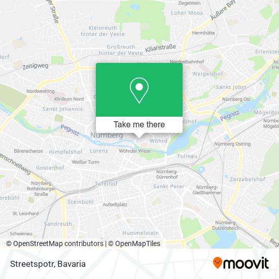 Streetspotr map