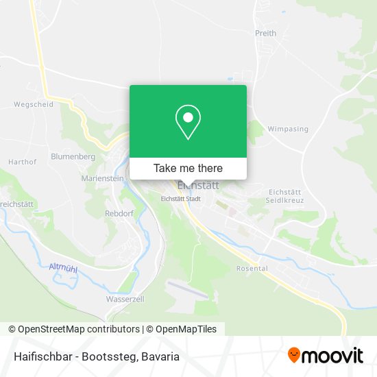 Haifischbar - Bootssteg map