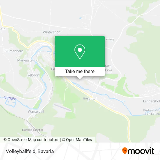 Карта Volleyballfeld