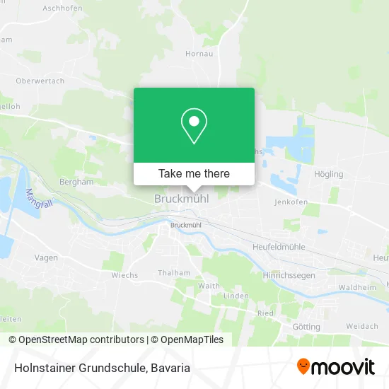 Карта Holnstainer Grundschule