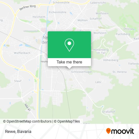 Карта Rewe