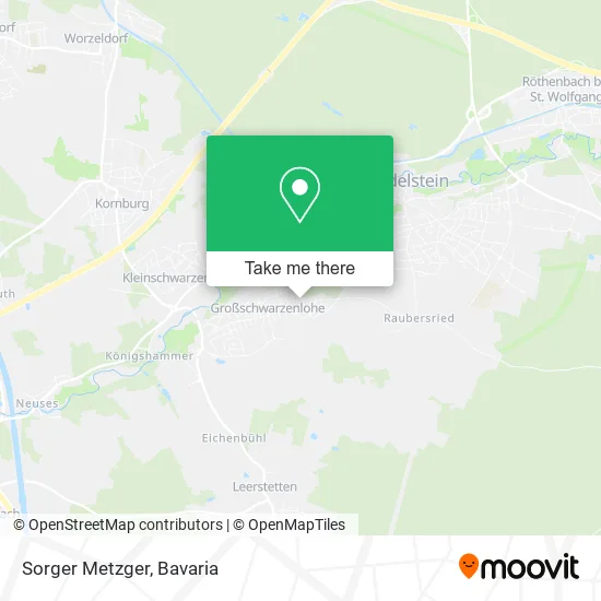 Карта Sorger Metzger