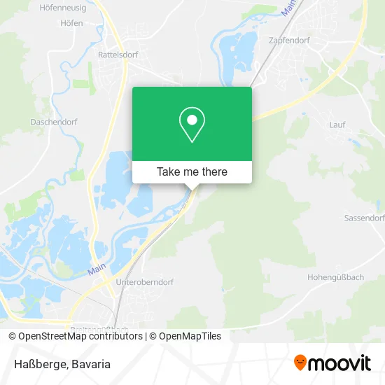 Карта Haßberge