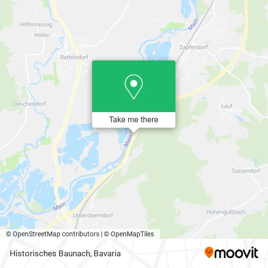 Карта Historisches Baunach