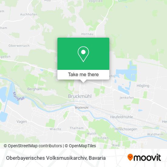 Oberbayerisches Volksmusikarchiv map