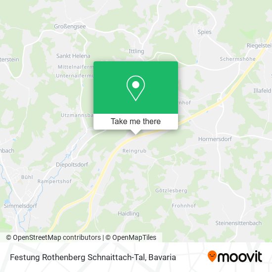 Festung Rothenberg Schnaittach-Tal map