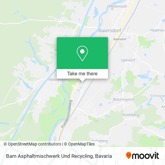 Карта Bam Asphaltmischwerk Und Recycling