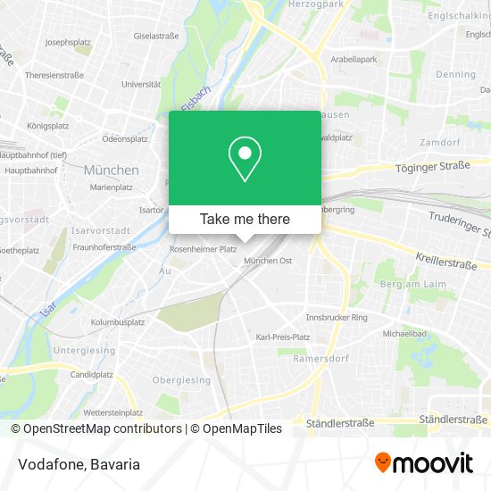 Vodafone map