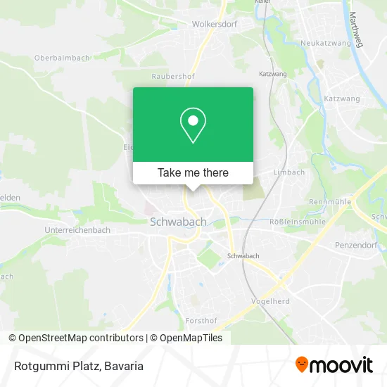 Карта Rotgummi Platz