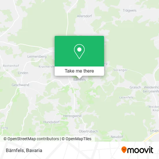 Карта Bärnfels