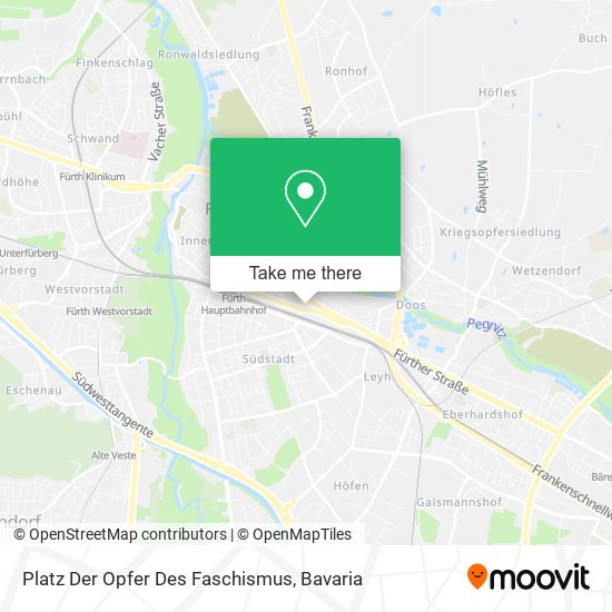 Platz Der Opfer Des Faschismus map