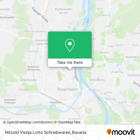 Карта Nitzold Visnja Lotto Schreibwaren