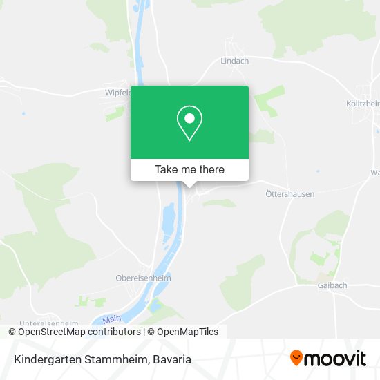 Kindergarten Stammheim map