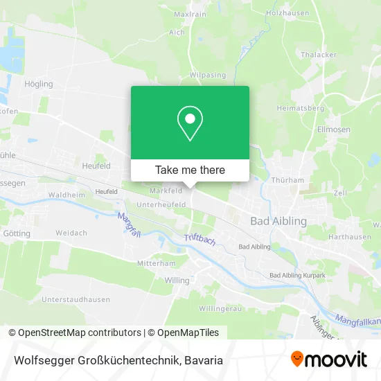 Карта Wolfsegger Großküchentechnik