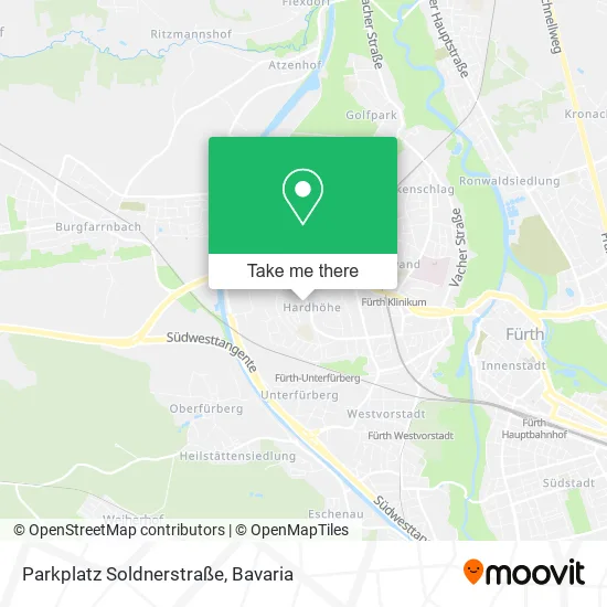 Карта Parkplatz Soldnerstraße