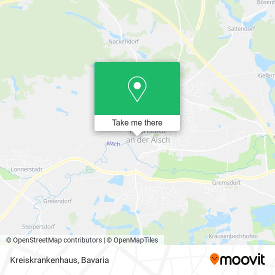 Kreiskrankenhaus map