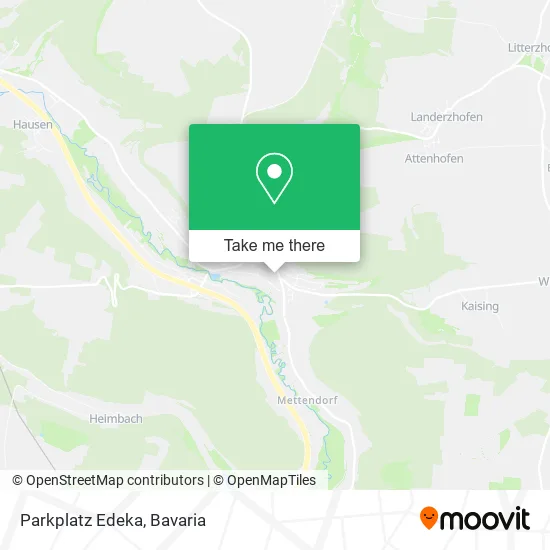 Карта Parkplatz Edeka