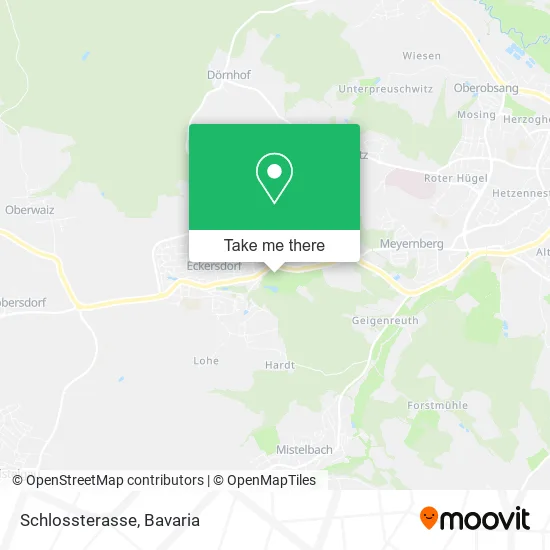 Schlossterasse map