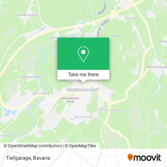 Карта Tiefgarage