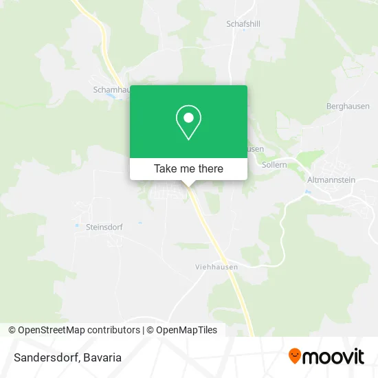 Карта Sandersdorf