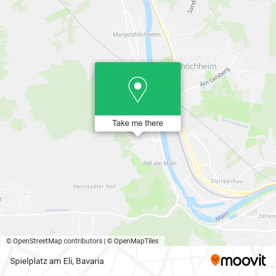 Карта Spielplatz am Eli