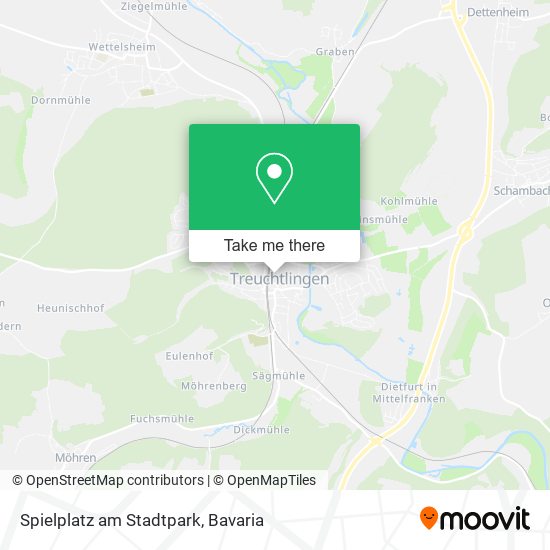 Карта Spielplatz am Stadtpark