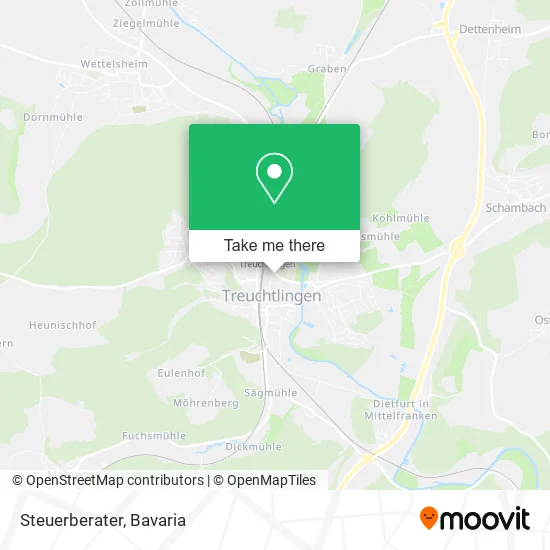 Карта Steuerberater