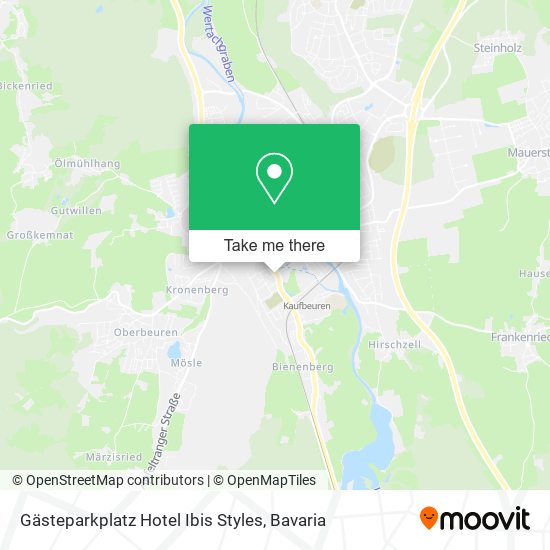 Карта Gästeparkplatz Hotel Ibis Styles