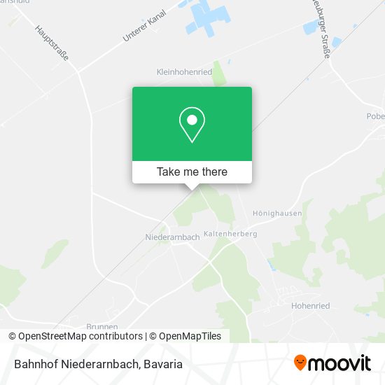 Bahnhof Niederarnbach map