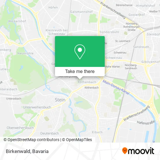 Карта Birkenwald