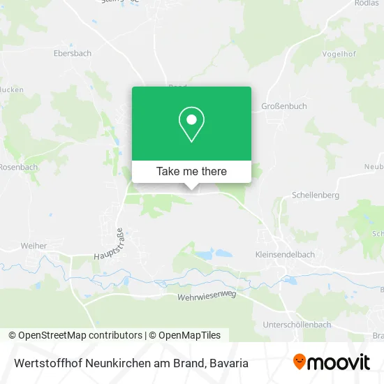 Карта Wertstoffhof Neunkirchen am Brand