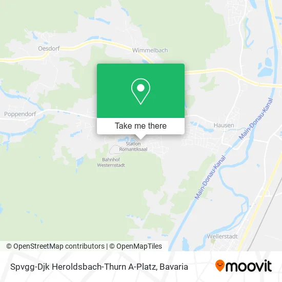 Карта Spvgg-Djk Heroldsbach-Thurn A-Platz