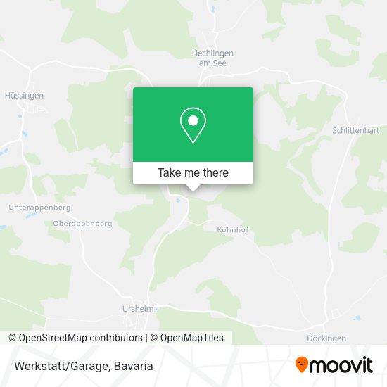 Карта Werkstatt/Garage