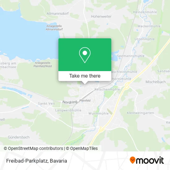 Карта Freibad-Parkplatz